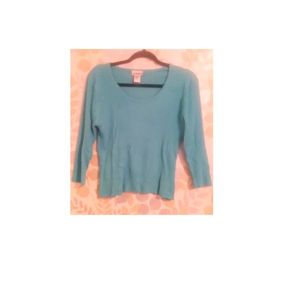 CB Design Sz M/L Turquoise (2/$20❤️) - Picture 5 of 5